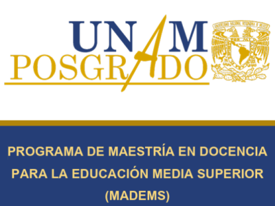 Convocatoria de ingreso a MADEMS&nbsp;2027-1