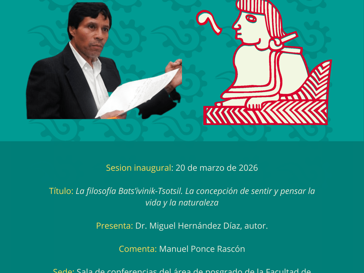 Sesión 1 del Seminario de indagación en Filosofía del México de Hoy&nbsp;2026