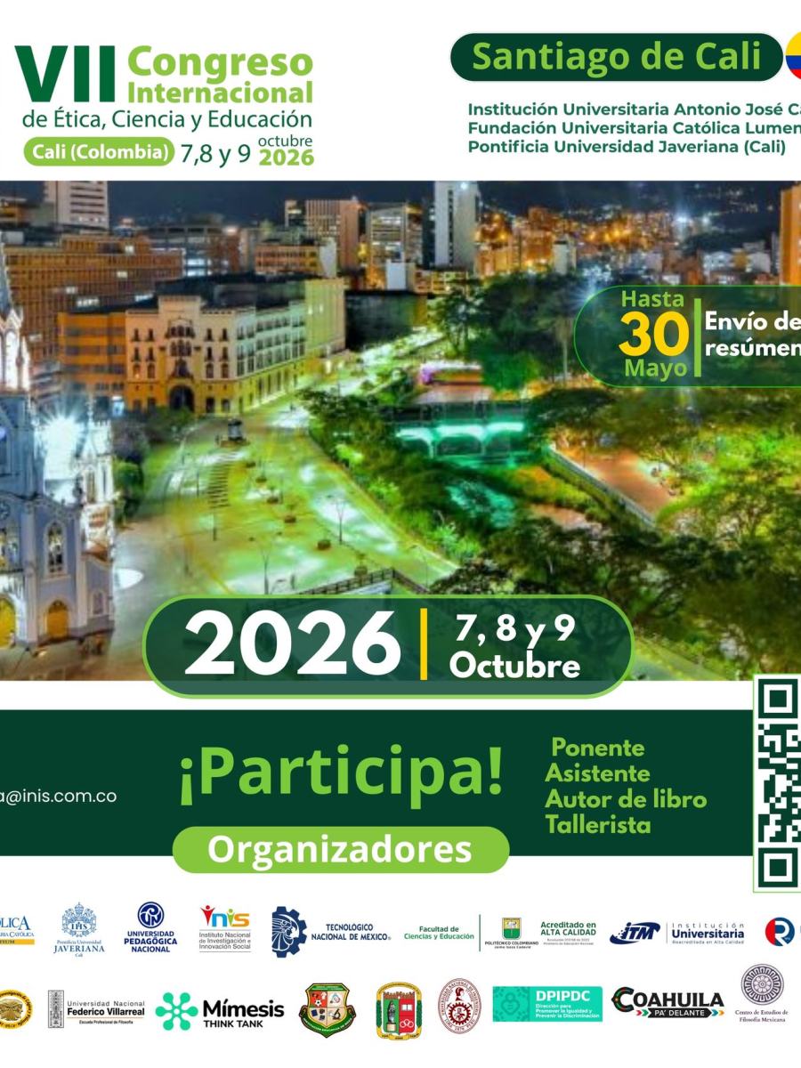 Convocatoria al VII Congreso Internacional de Ética, Ciencia y&nbsp;Educación