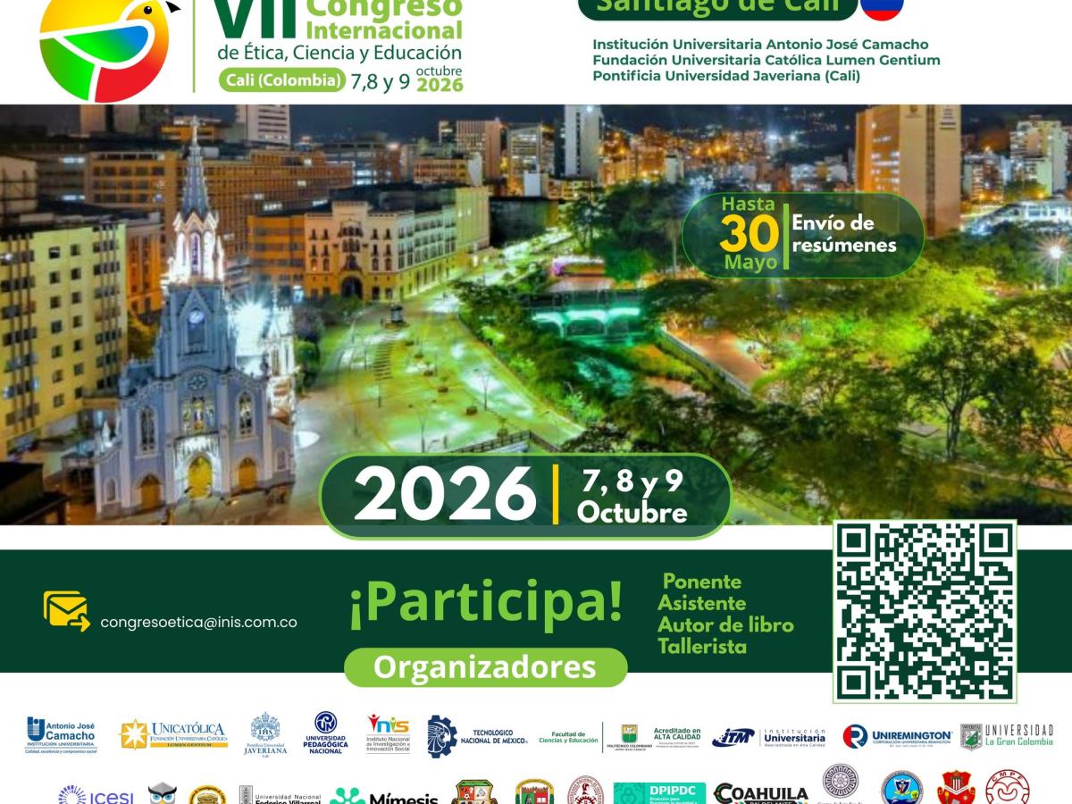 Convocatoria al VII Congreso Internacional de Ética, Ciencia y&nbsp;Educación