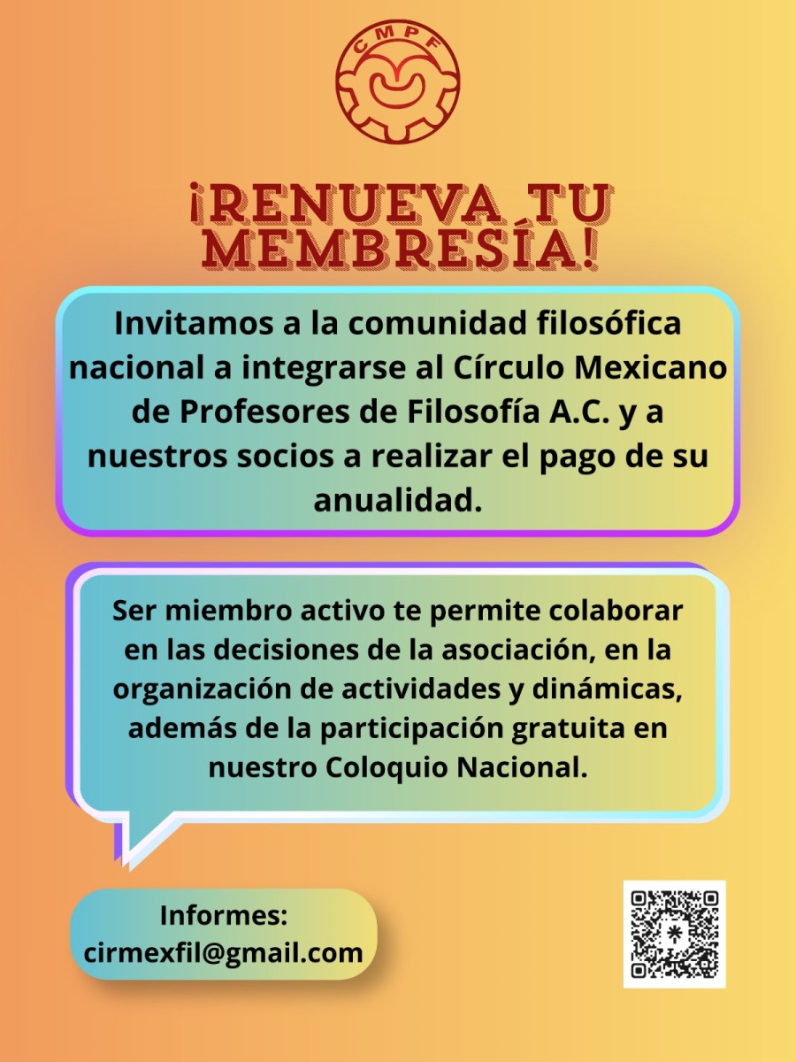 Incorporación al CMPF y renovación de membresía&nbsp;2026