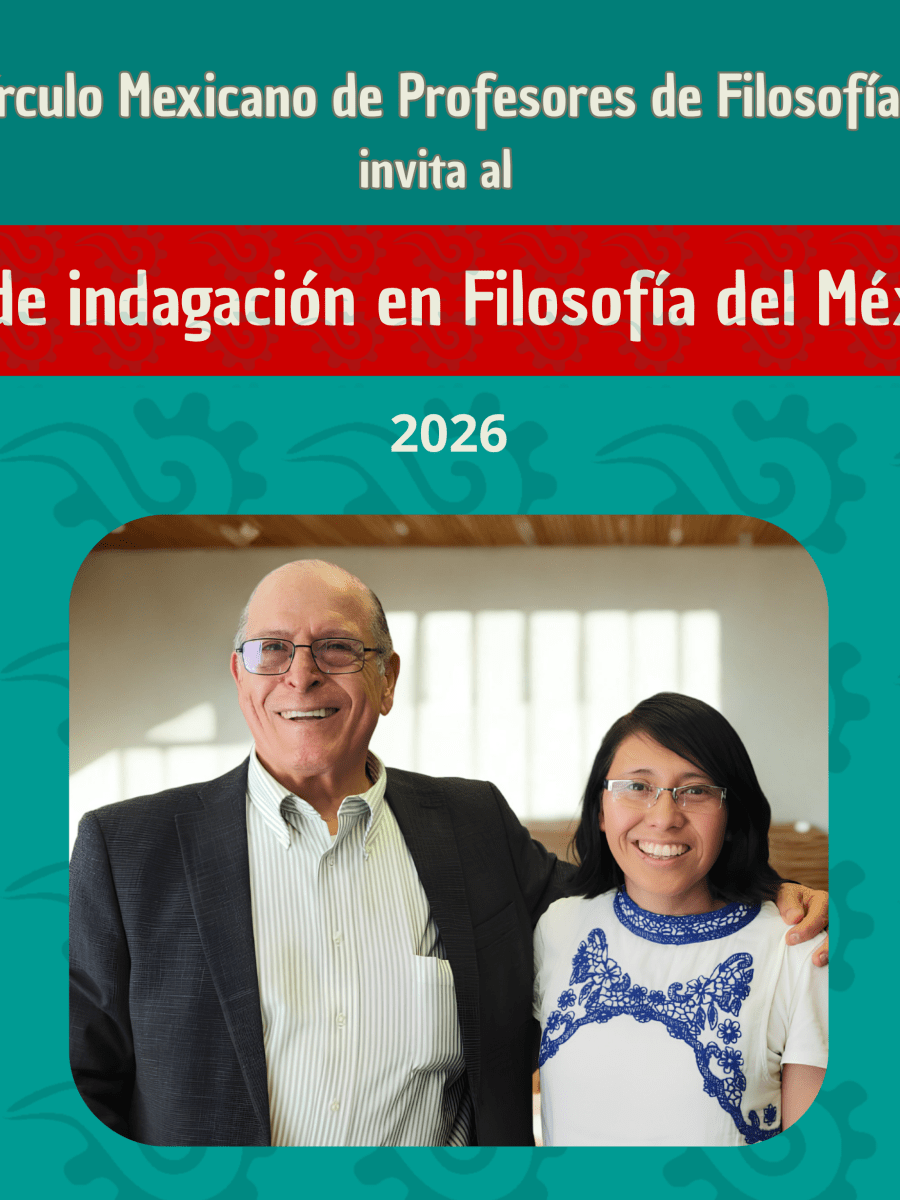 Cuarta sesión del Seminario de indagación en Filosofía del México de Hoy,&nbsp;2026