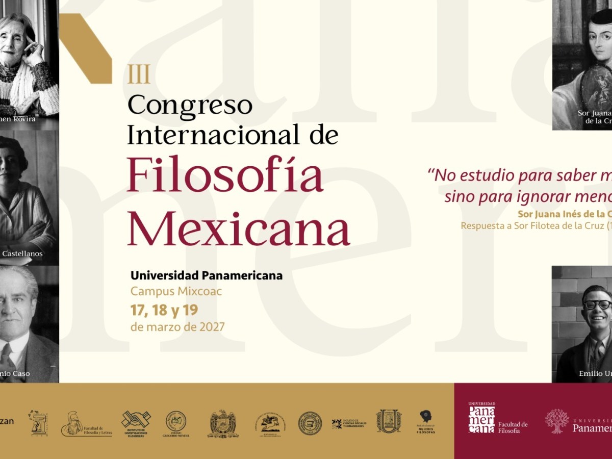 III Congreso Internacional de Filosofía&nbsp;Mexicana