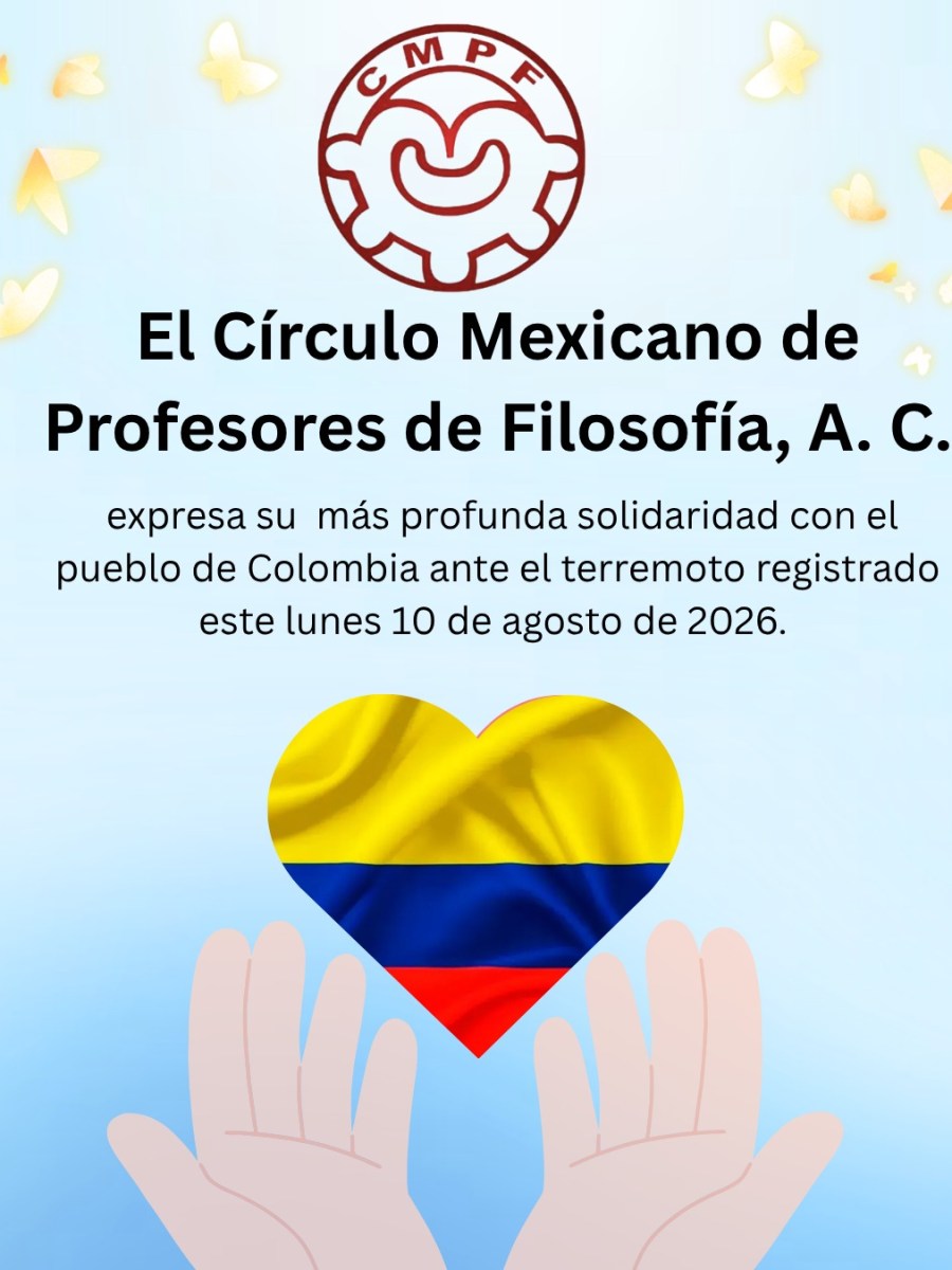 El CMPF manifiesta su solidaridad con Colombia ante el terremoto del 10 de agosto de&nbsp;2026