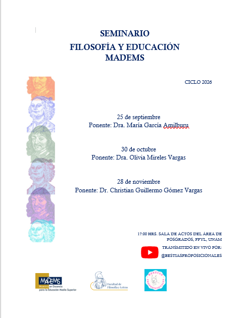 Seminario Filosofía y Educación MADEMS | Ciclo&nbsp;2026
