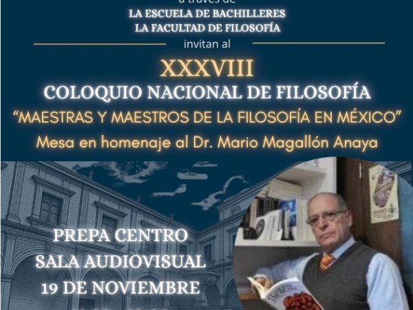 Mesa Magistral: Dr. Mario Magallón&nbsp;Anaya
